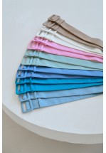 Жіночна блакитна сукня міді