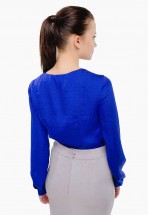 Блуза атласна