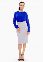 Блуза атласна