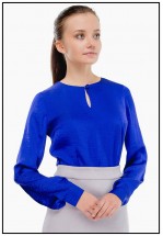 Блуза атласна