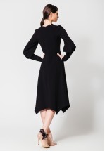Чорна ділова сукня