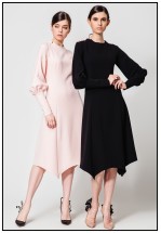 Чорна ділова сукня