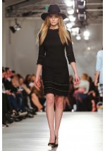 Чорна сукня з ексклюзивного жаккарду