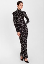 Тепла трикотажна сукня