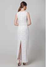 Довга шифонова сукня