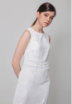 Довга шифонова сукня