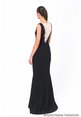 Длинное вечернее платье