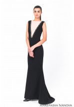 Длинное вечернее платье