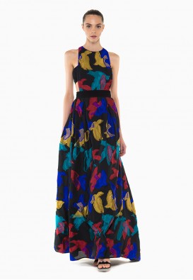 Эксклюзивное длинное платье 