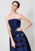 Ексклюзивна сукня-бюстьє із жаккарду