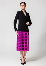 Ексклюзивна сукня-жакет із жакарду