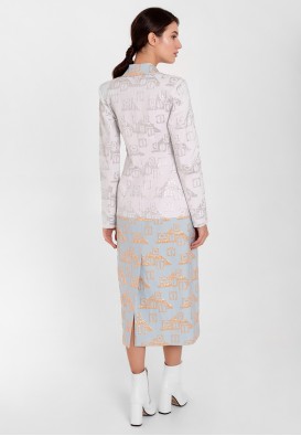 Ексклюзивний жакет із жаккарду