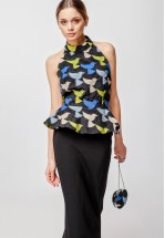 Елегантний корсет-жакет із напіввідкритою спиною