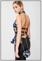 Елегантний корсет-жакет із напіввідкритою спиною