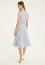 Фіалкова сукня із шифону
