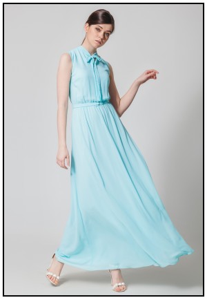 Коктейльна сукня кольору Тіффані