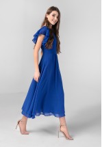 Коктейльна сукня у кольорі електрик