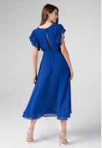 Коктейльна сукня у кольорі електрик