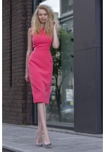 Коралова сукня - футляр