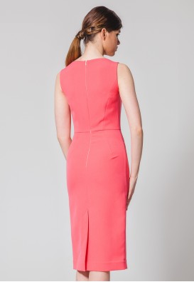 Коралова сукня - футляр