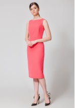 Коралова сукня - футляр