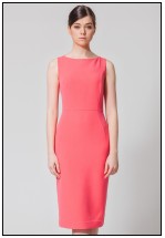 Коралова сукня - футляр