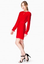 Червона сукня-футляр