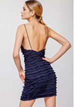 Летний сарафан с открытой спинкой