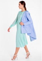 Ніжна сукня міді м'ятного кольору