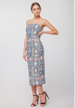 Облягаюча сукня-бюстьє