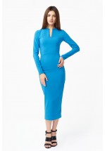 Облегающее платье миди