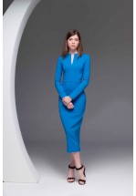 Облегающее платье миди