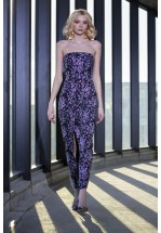 Сукня-бюстьє із жаккарду