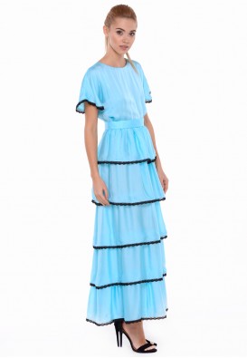 Платье длинное