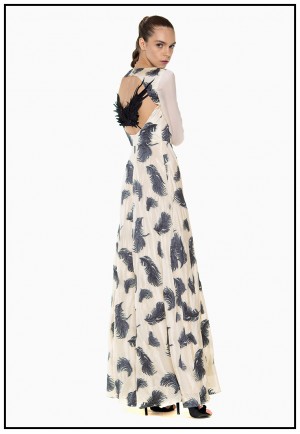 Платье длинное