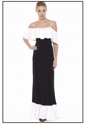 Платье длинное