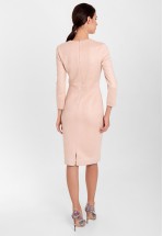 Сукня-футляр з екозамші