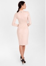 Сукня з екозамші у кольорі нюд