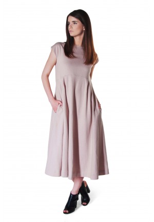 Сукня міді ower size