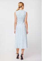 Сукня міді в мятному кольорі