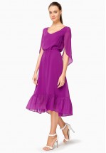 Сукня міді ультрафіолет