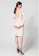 Сукня-піджак у кольорі крем-брюле