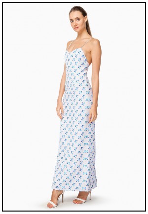 Платье-сарафан нежно-пурпурного цвета