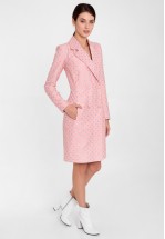 Сукня-жакет у ніжно-рожевому кольорі